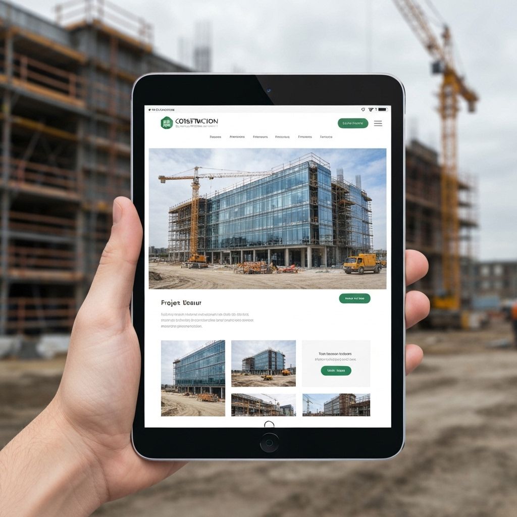 Construction website project