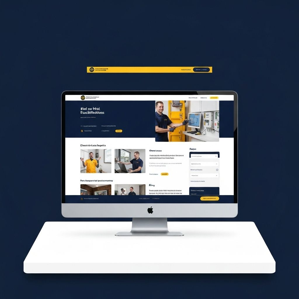 Electrician website project